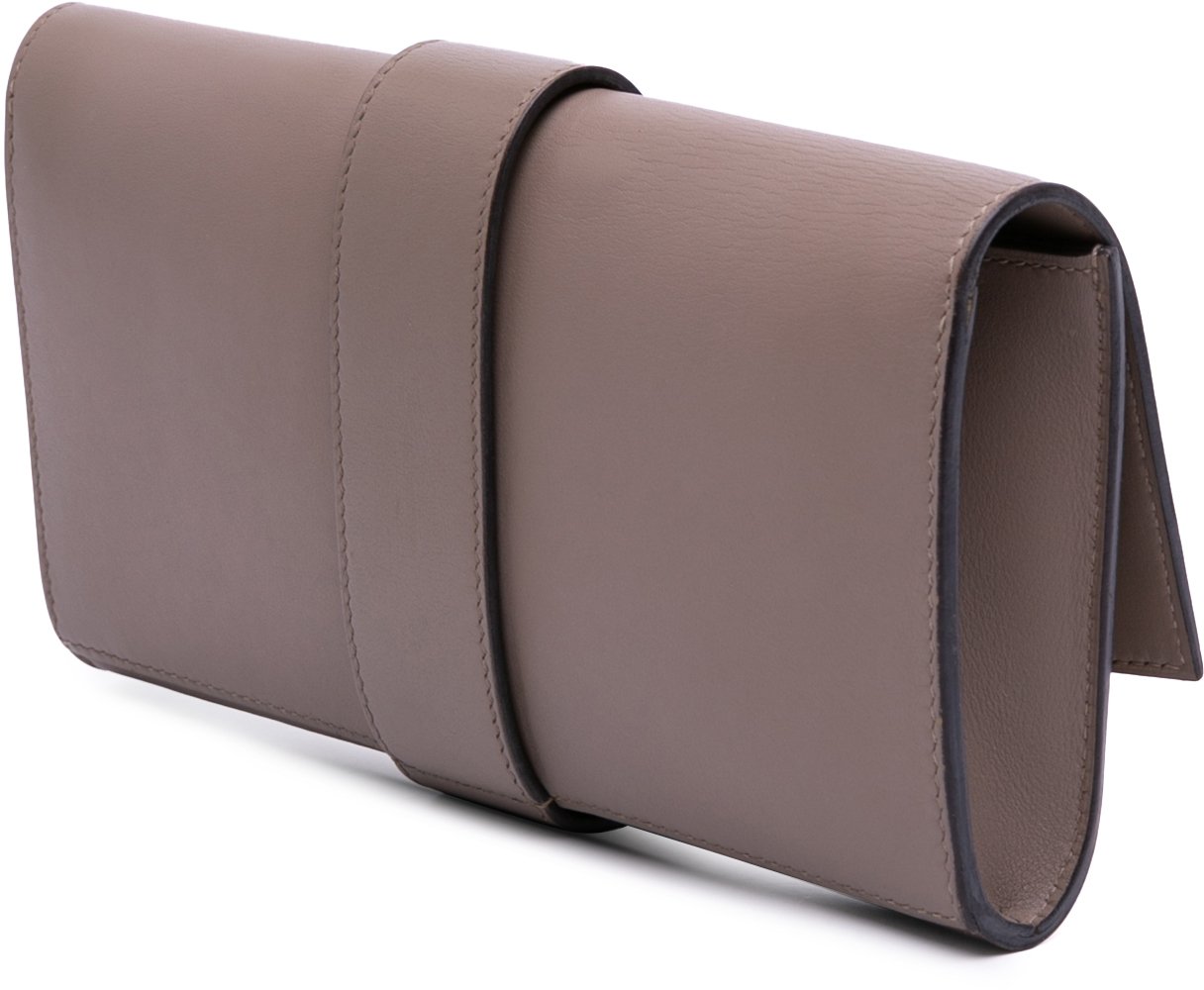 Hermès Swift Medor Clutch 23 Bruin