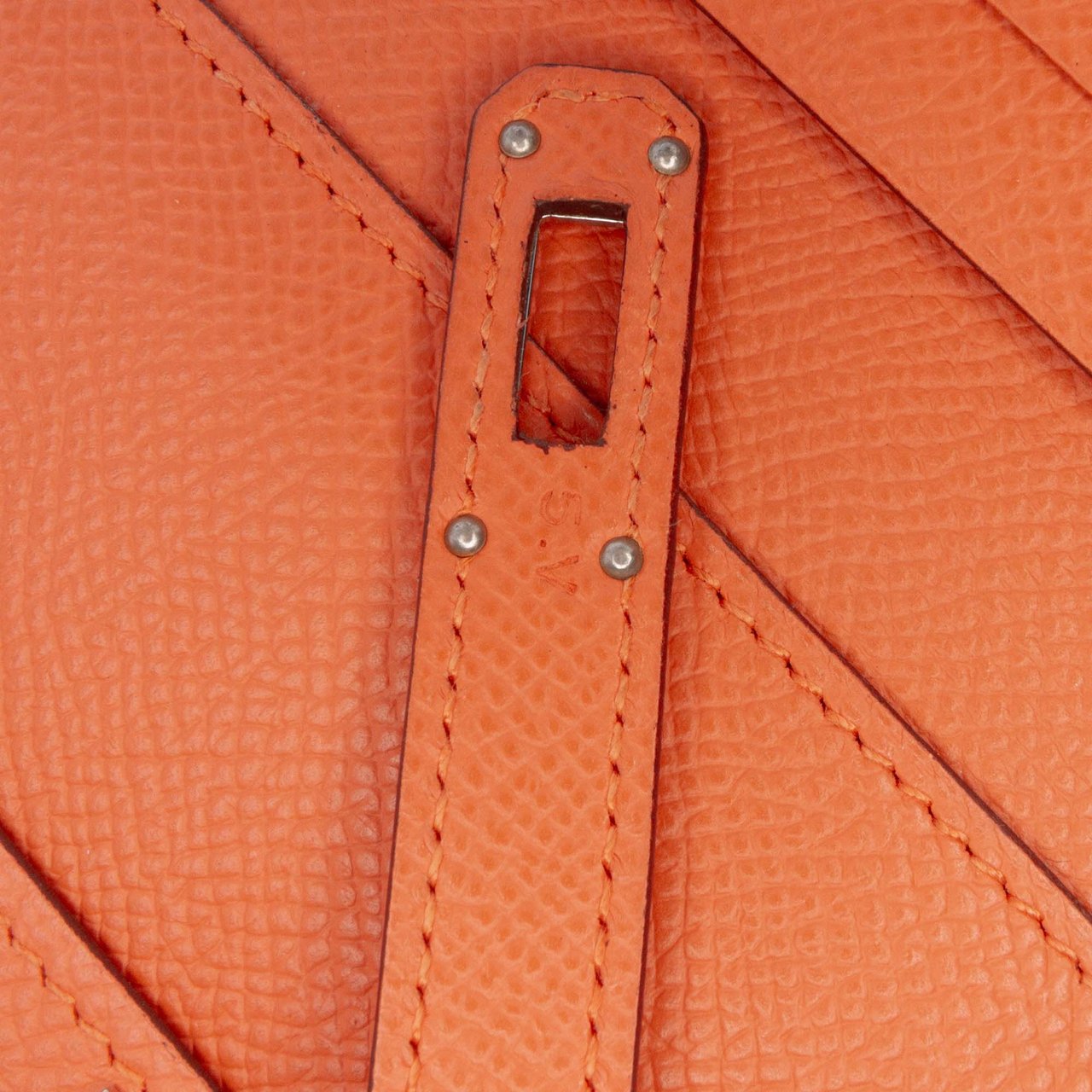 Hermès Epsom Kelly Longue Wallet Oranje