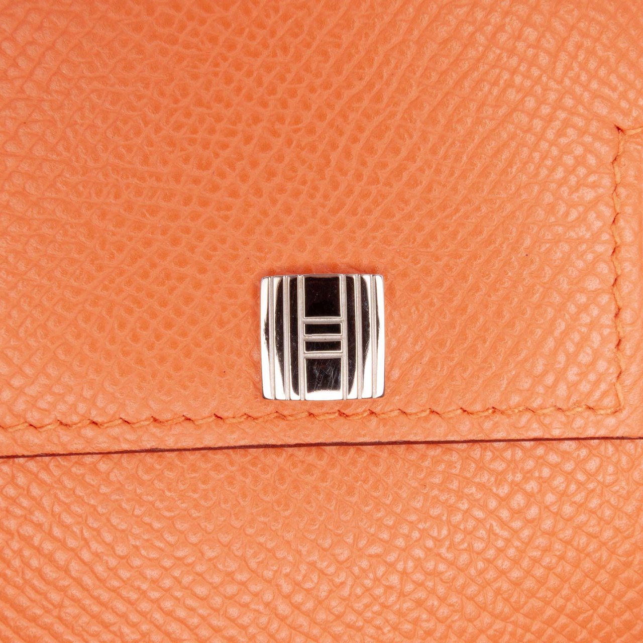 Hermès Epsom Kelly Longue Wallet Oranje