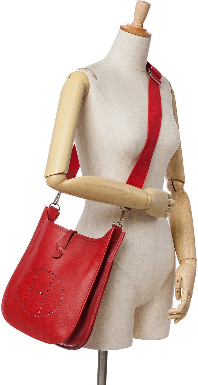 Hermès Epsom Evelyne III PM Rood