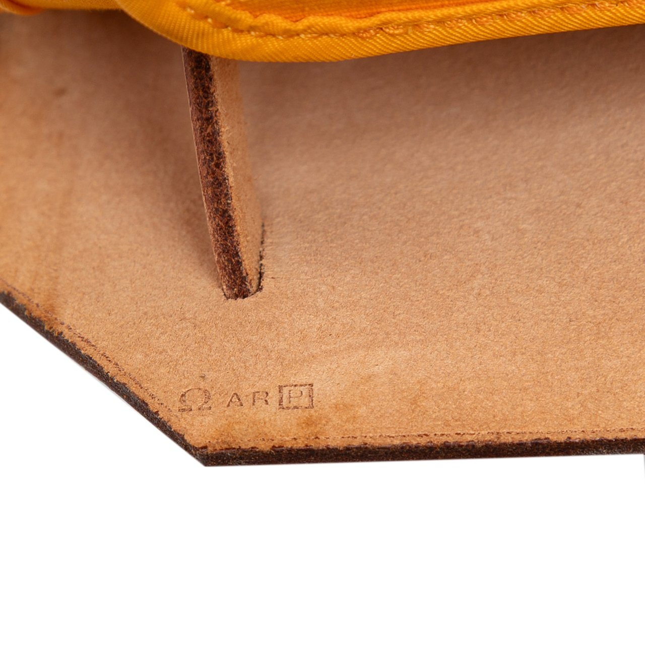 Hermès Toile Herbag Zip 39 Geel