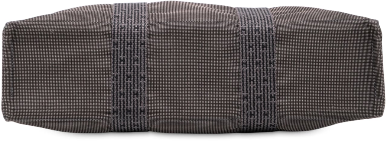 Hermès Canvas Herline MM Grijs