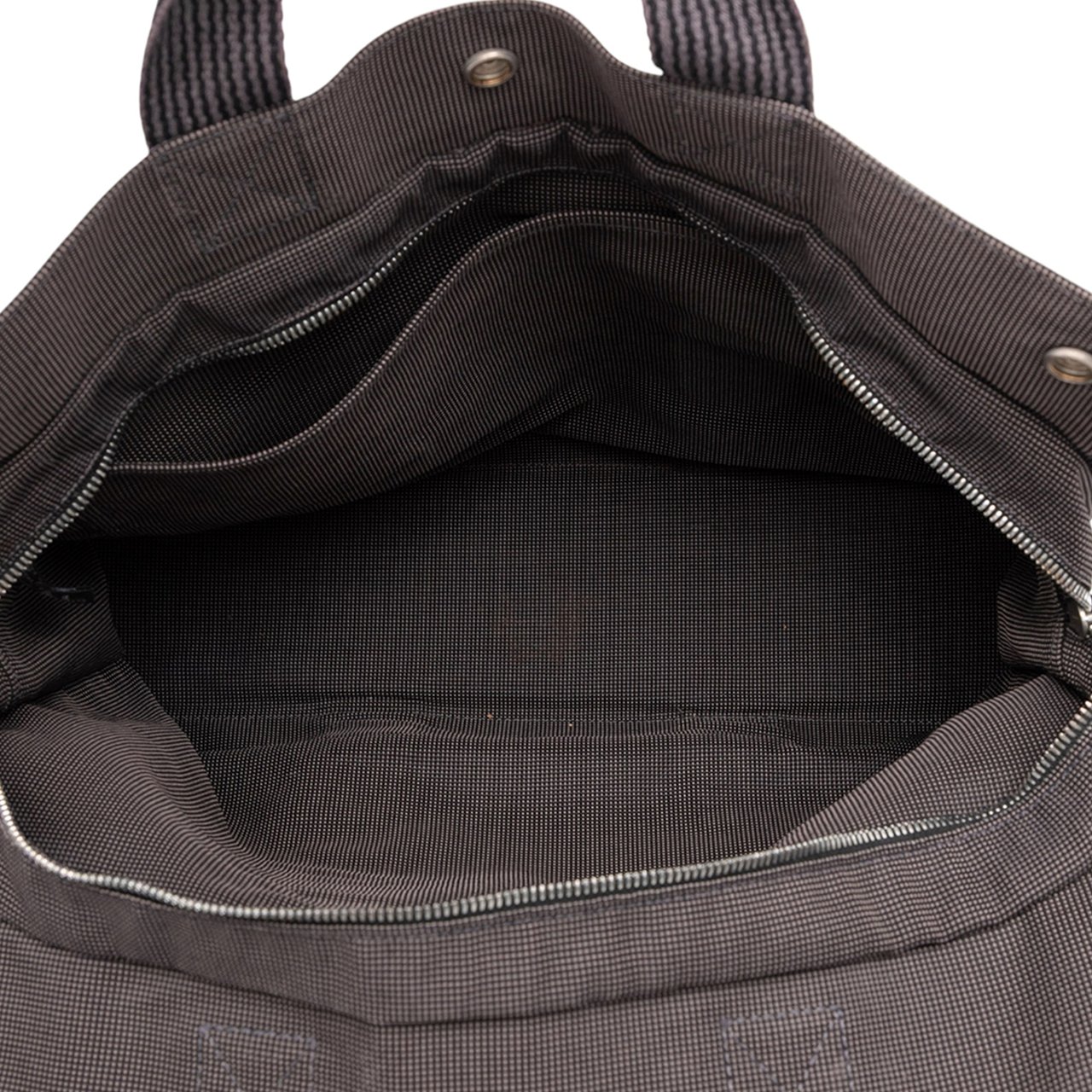 Hermès Canvas Herline MM Grijs