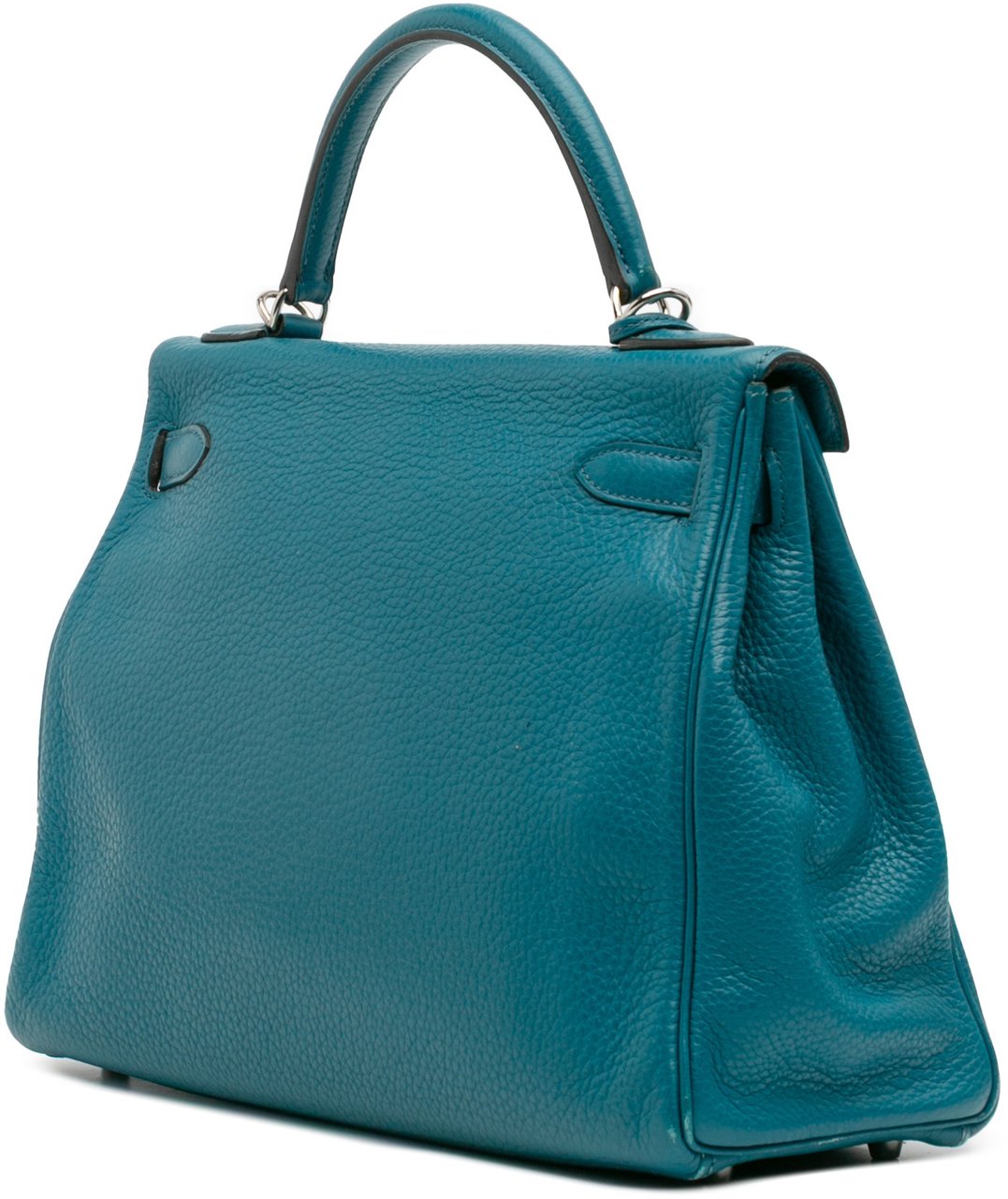 Hermès Clemence Kelly II Retourne 32 Blauw