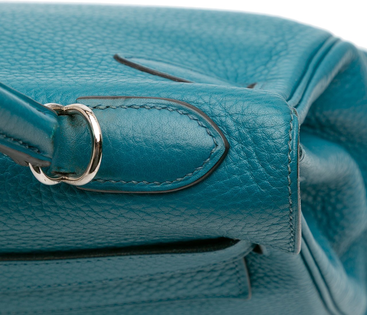 Hermès Clemence Kelly II Retourne 32 Blauw