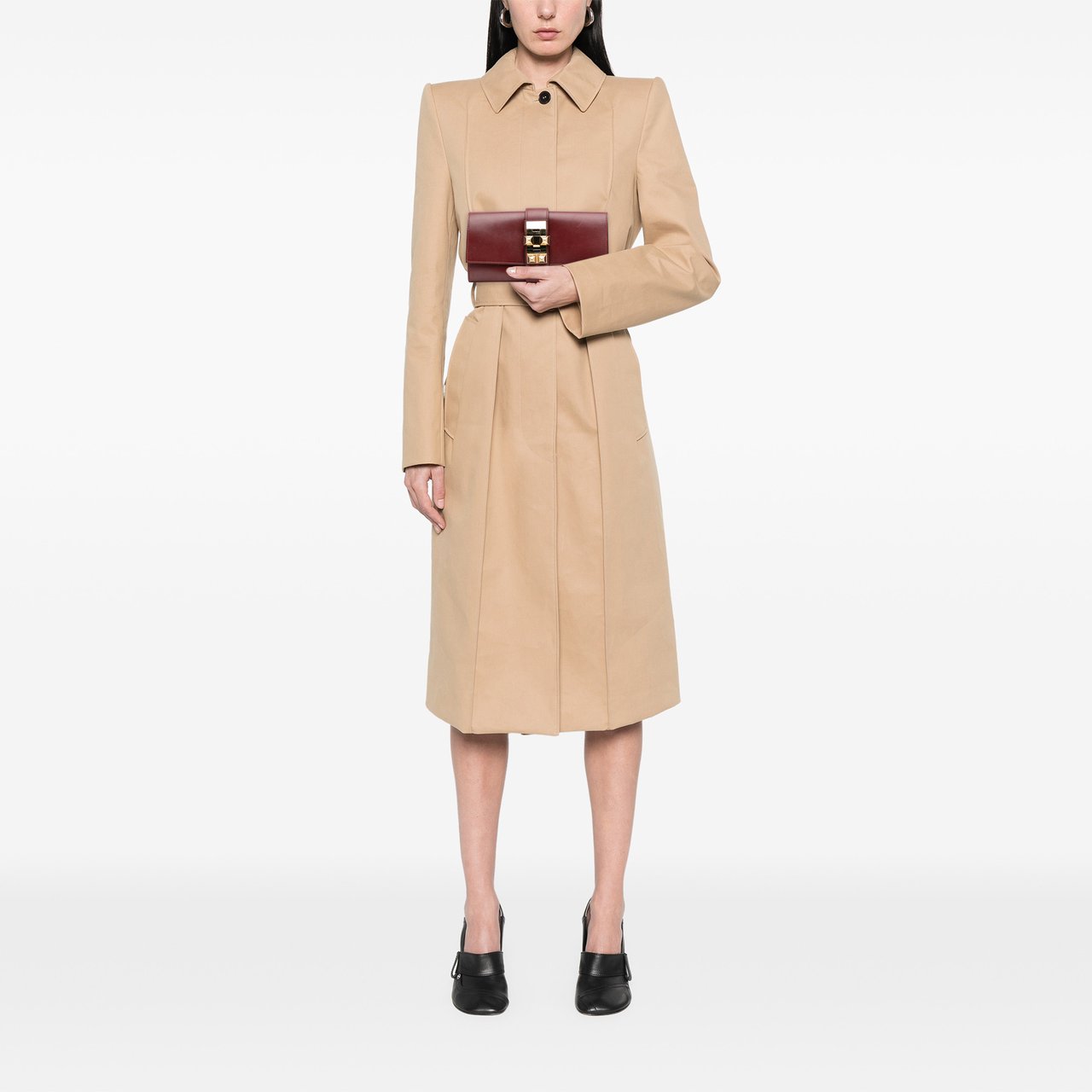 Hermès Swift Medor Clutch 23 Rood