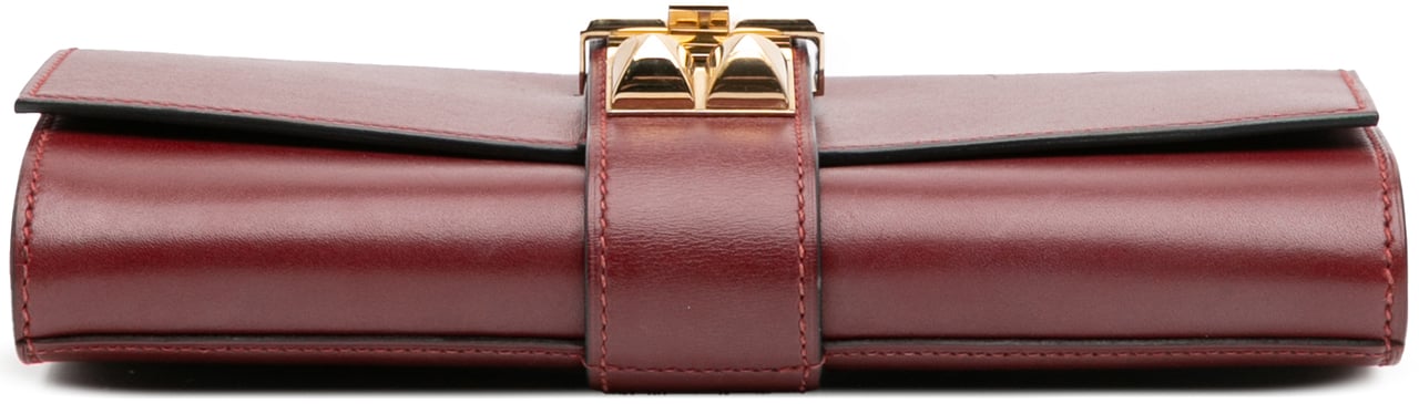 Hermès Swift Medor Clutch 23 Rood