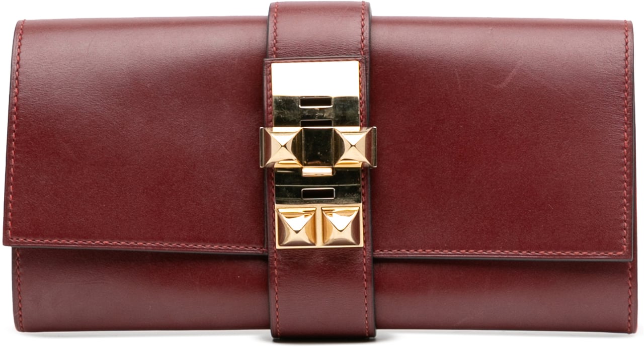 Hermès Swift Medor Clutch 23 Rood