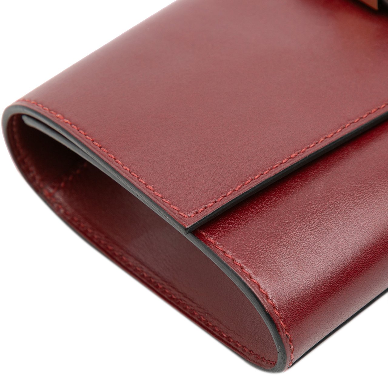 Hermès Swift Medor Clutch 23 Rood