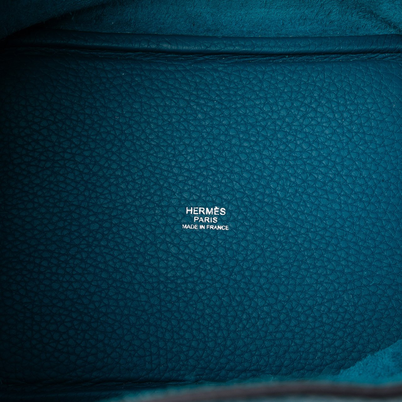 Hermès Clemence Picotin Lock 18 Blauw