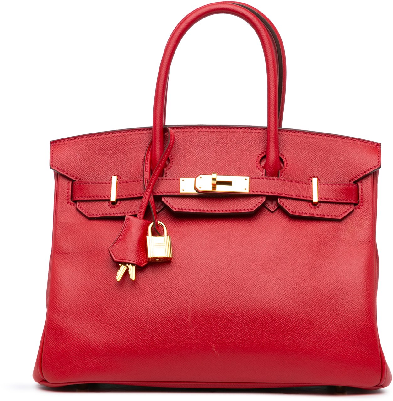 Hermès Epsom Birkin Retourne 30 Rood