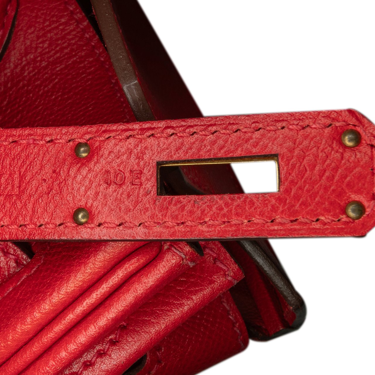 Hermès Epsom Birkin Retourne 30 Rood