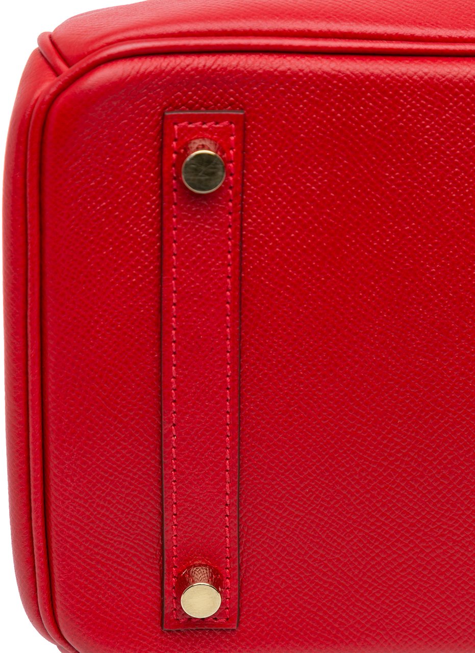 Hermès Epsom Birkin Retourne 30 Rood