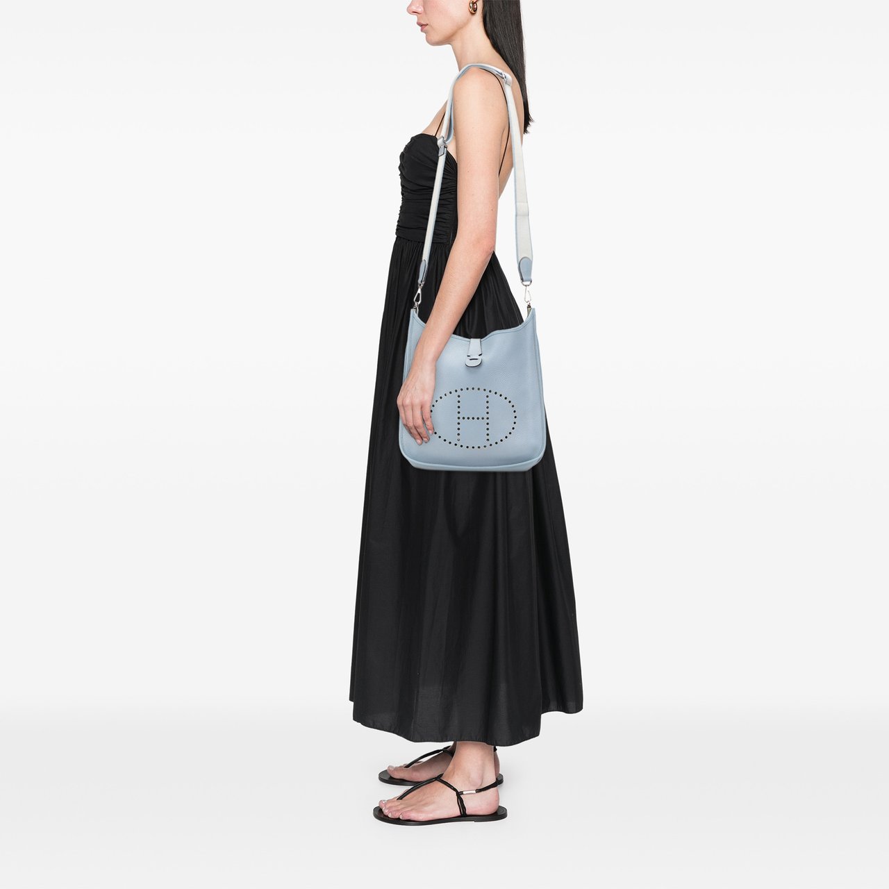 Hermès Clemence Evelyne III 33 Blauw