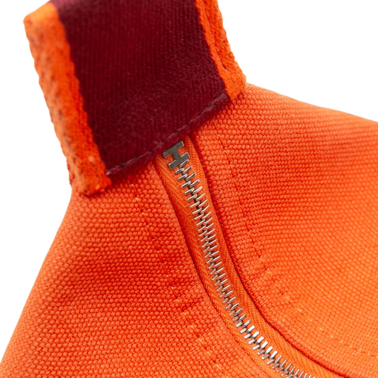 Hermès Large Canvas Bride A Brac Case Oranje
