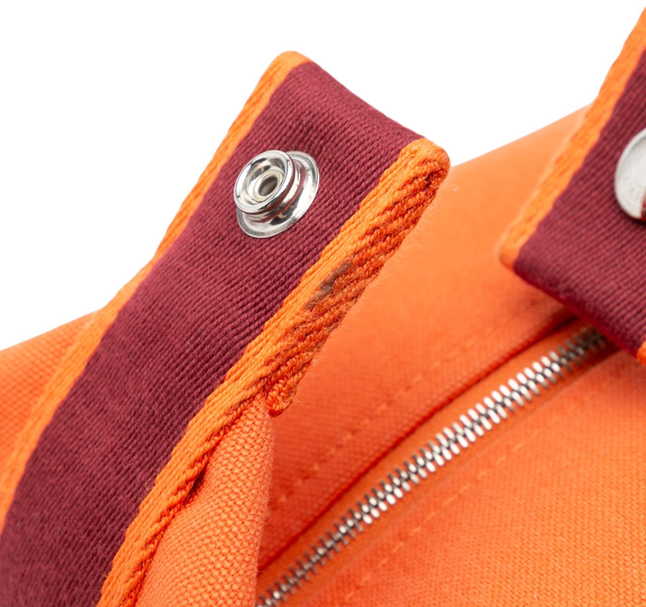 Hermès Large Canvas Bride A Brac Case Oranje