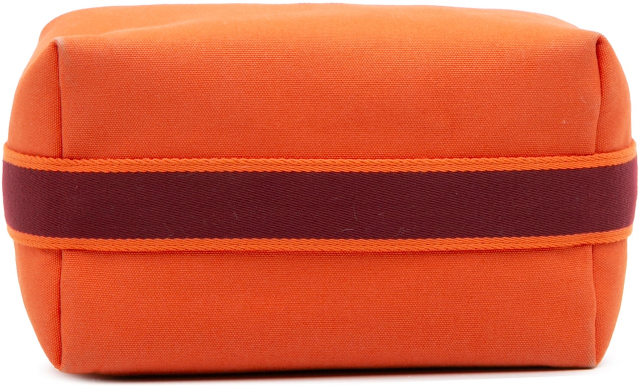 Hermès Large Canvas Bride A Brac Case Oranje