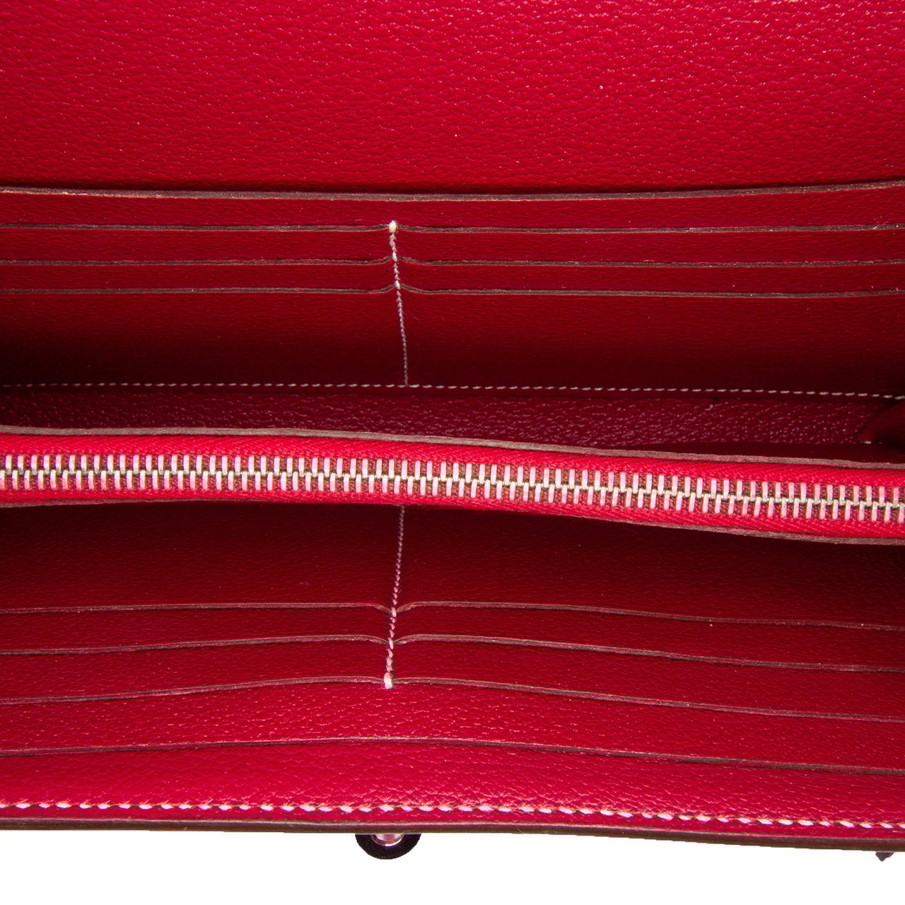 Hermès Epsom Kelly Longue Wallet Roze