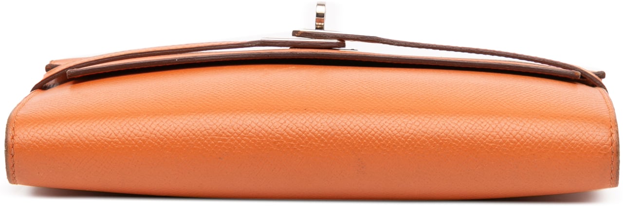 Hermès Epsom Kelly Longue Wallet Oranje