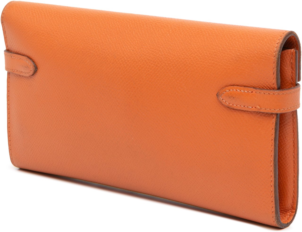 Hermès Epsom Kelly Longue Wallet Oranje