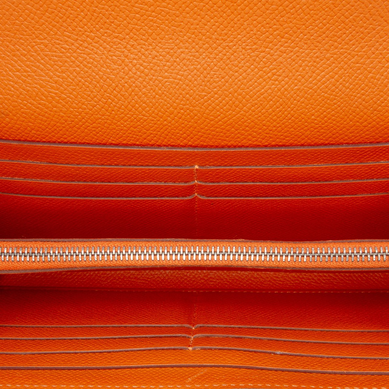 Hermès Epsom Kelly Longue Wallet Oranje