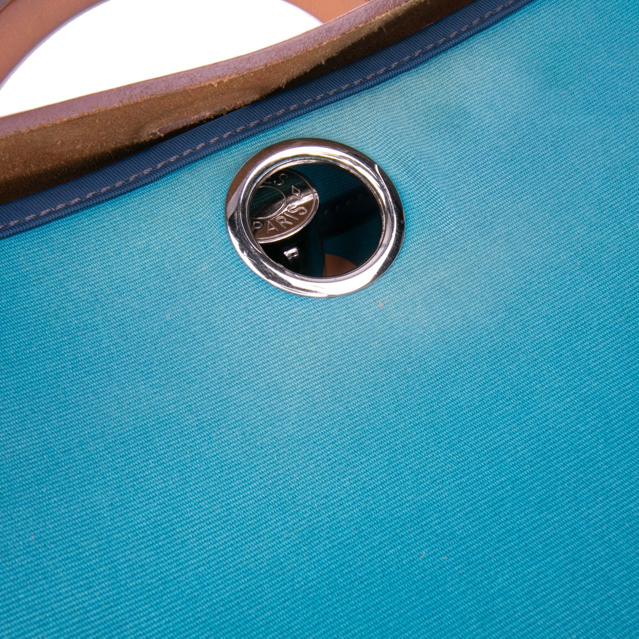 Hermès Toile Herbag Zip 31 Blauw