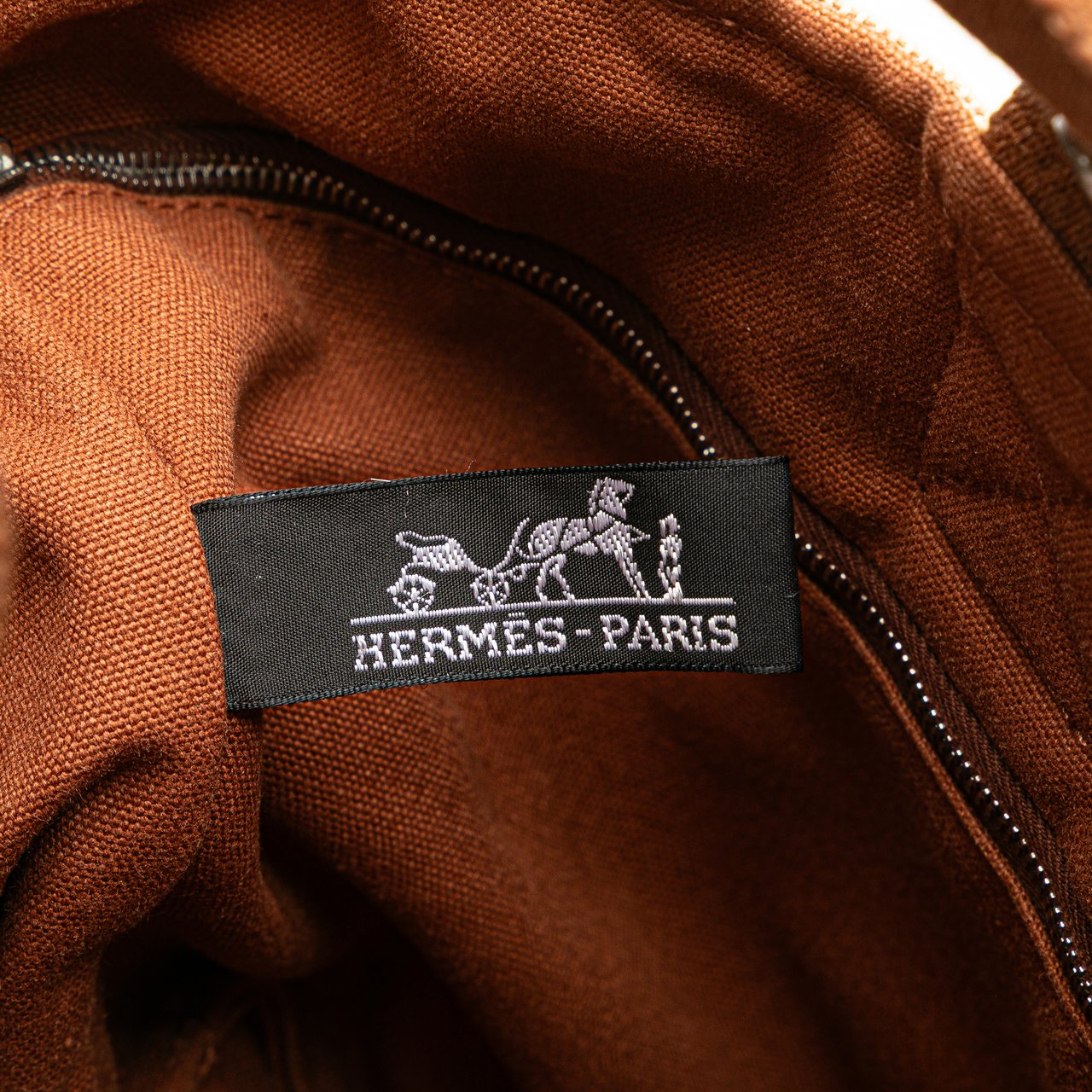 Hermès Toile Saxo PM Bruin
