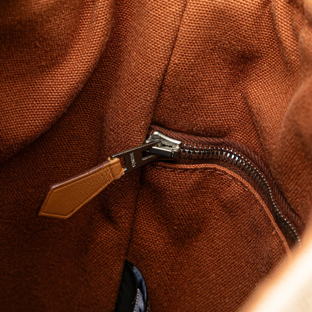 Hermès Toile Saxo PM Bruin