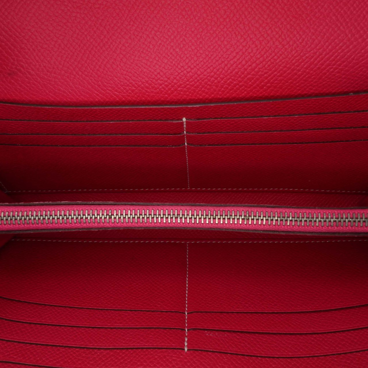 Hermès Epsom Kelly Longue Wallet Roze