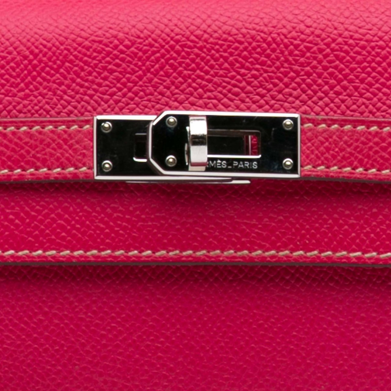 Hermès Epsom Kelly Longue Wallet Roze