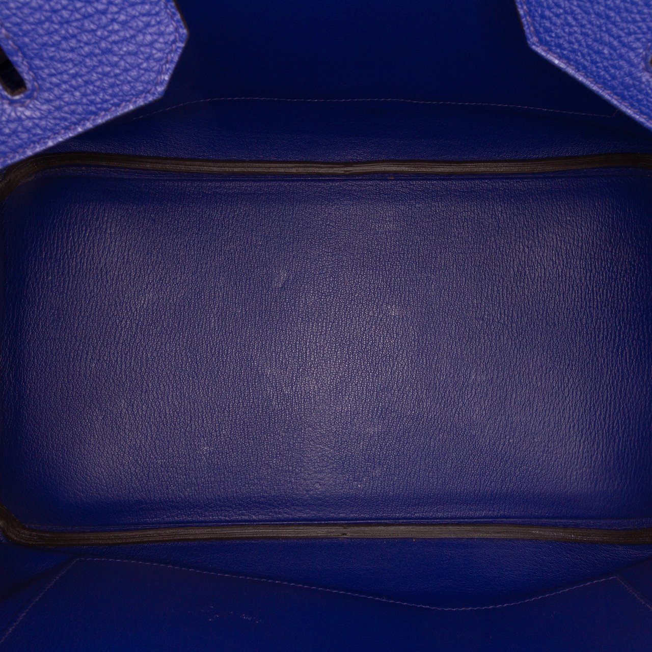 Hermès Togo Birkin Retourne 35 Blauw