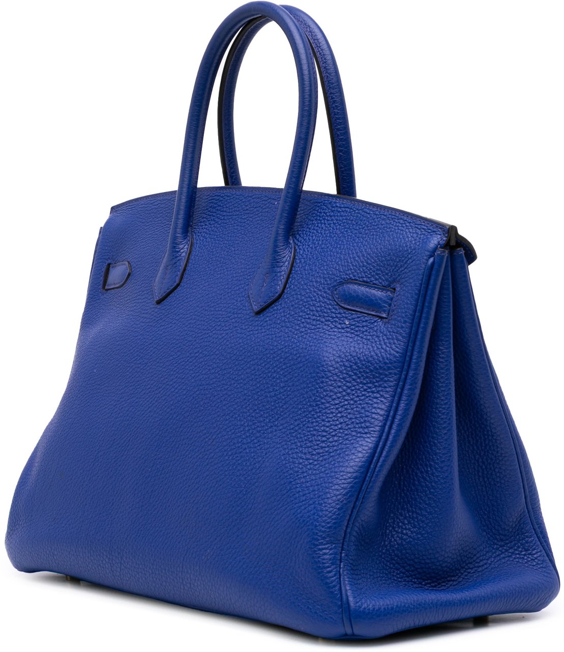 Hermès Togo Birkin Retourne 35 Blauw