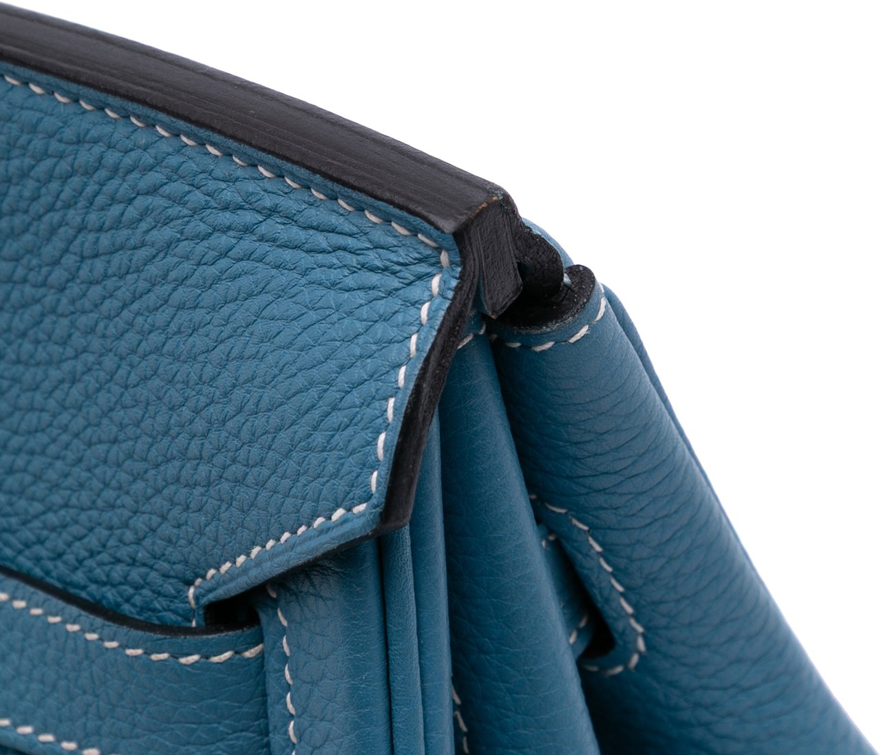 Hermès Togo Birkin Retourne 35 Blauw
