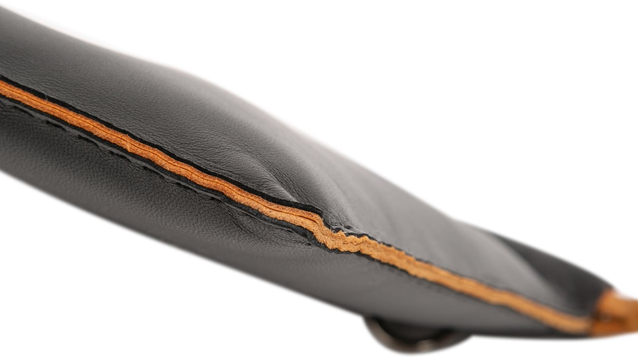 Hermès Milo Lambskin Pilo Pouch Zwart