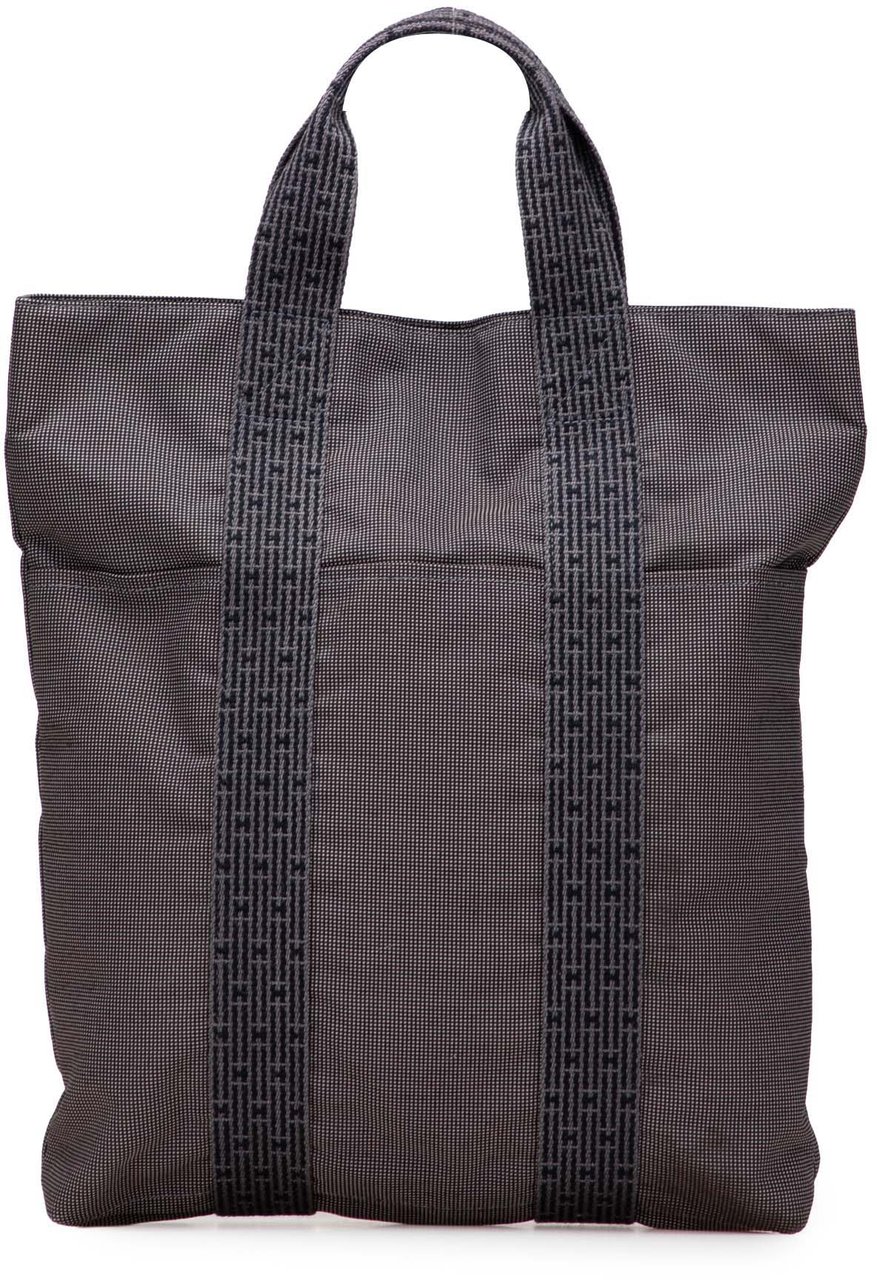 Hermès Canvas Herline Cabas Grijs