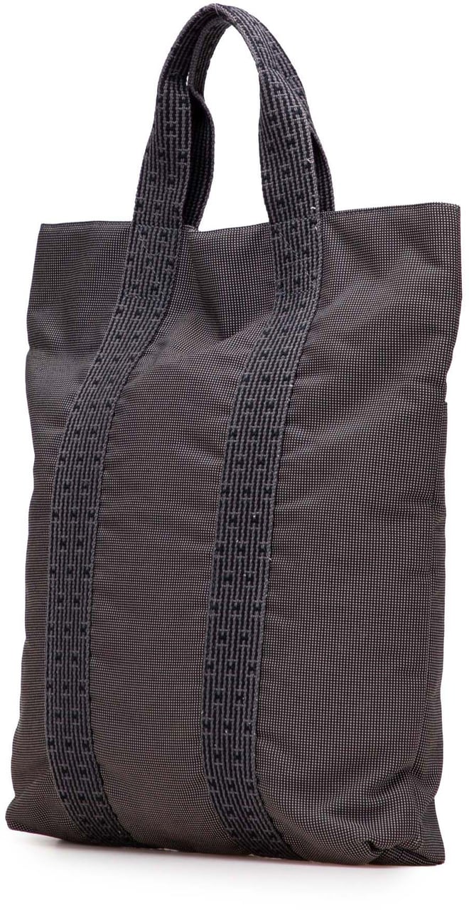 Hermès Canvas Herline Cabas Grijs