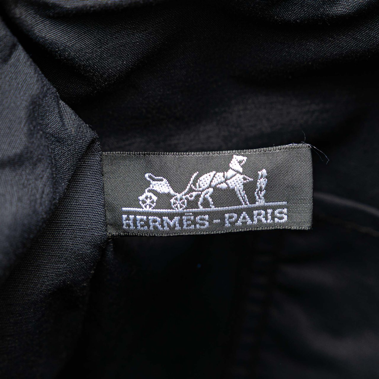 Hermès Canvas Herline Cabas Grijs