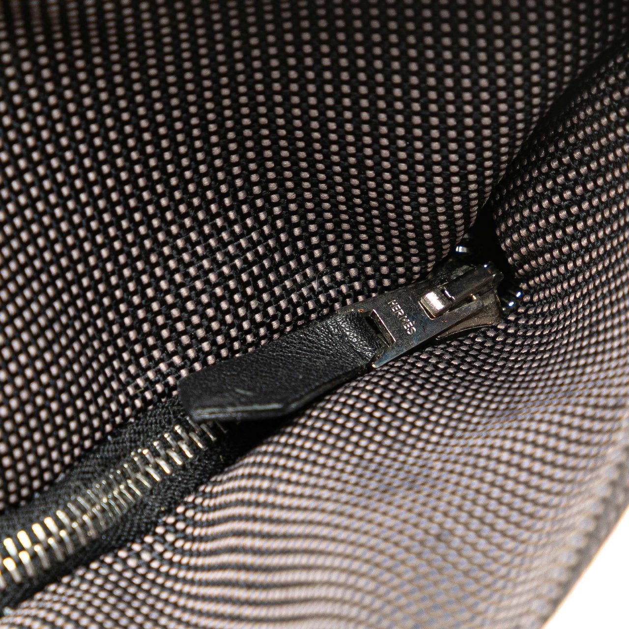 Hermès Canvas Herline Cabas Grijs