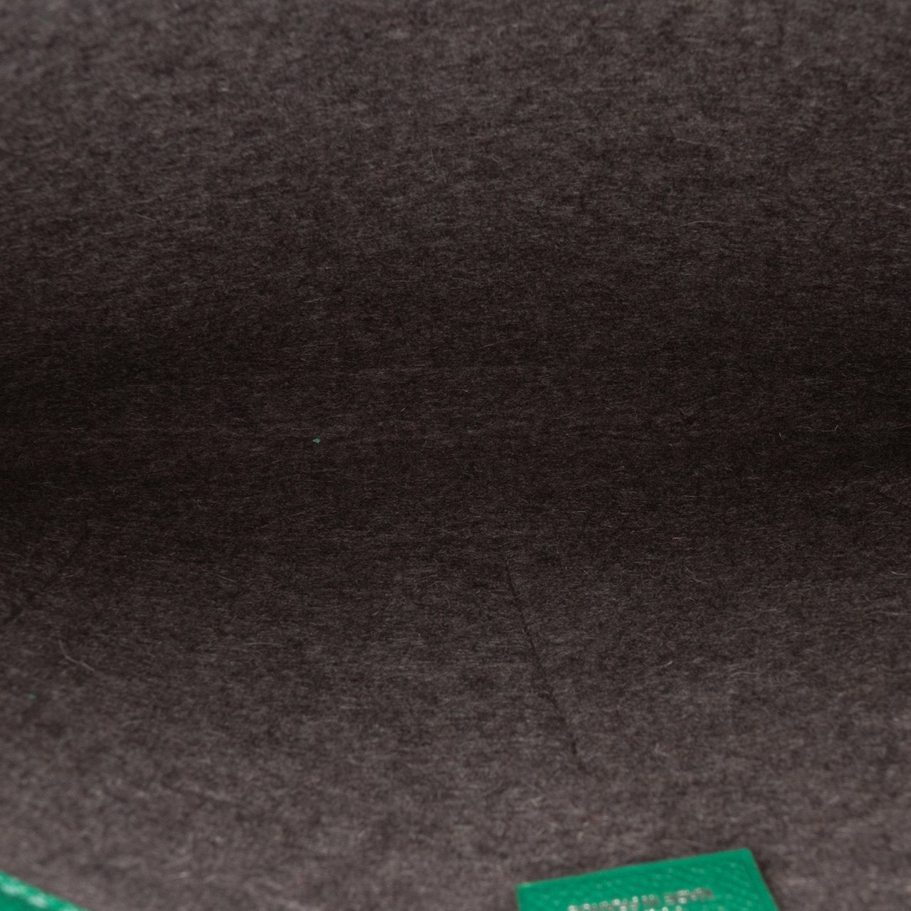 Hermès Epsom and Felt Toodoo 37 Groen