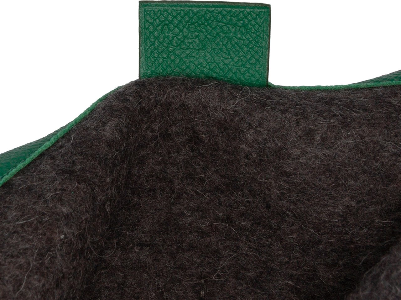 Hermès Epsom and Felt Toodoo 37 Groen