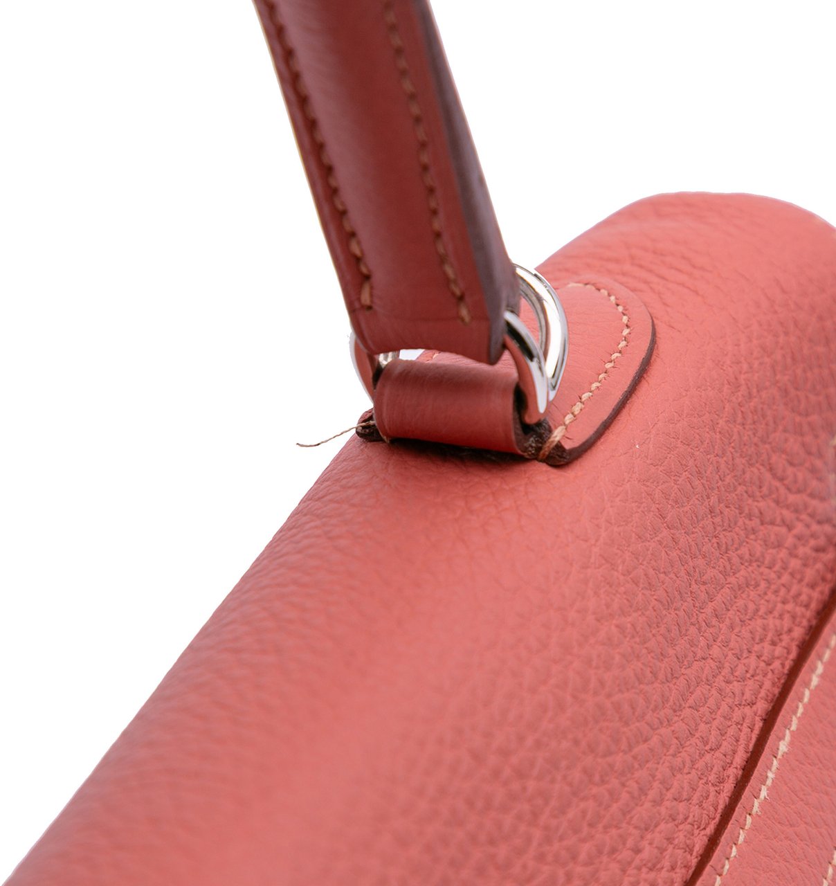 Hermès Togo Kelly II Retourne 35 Rood
