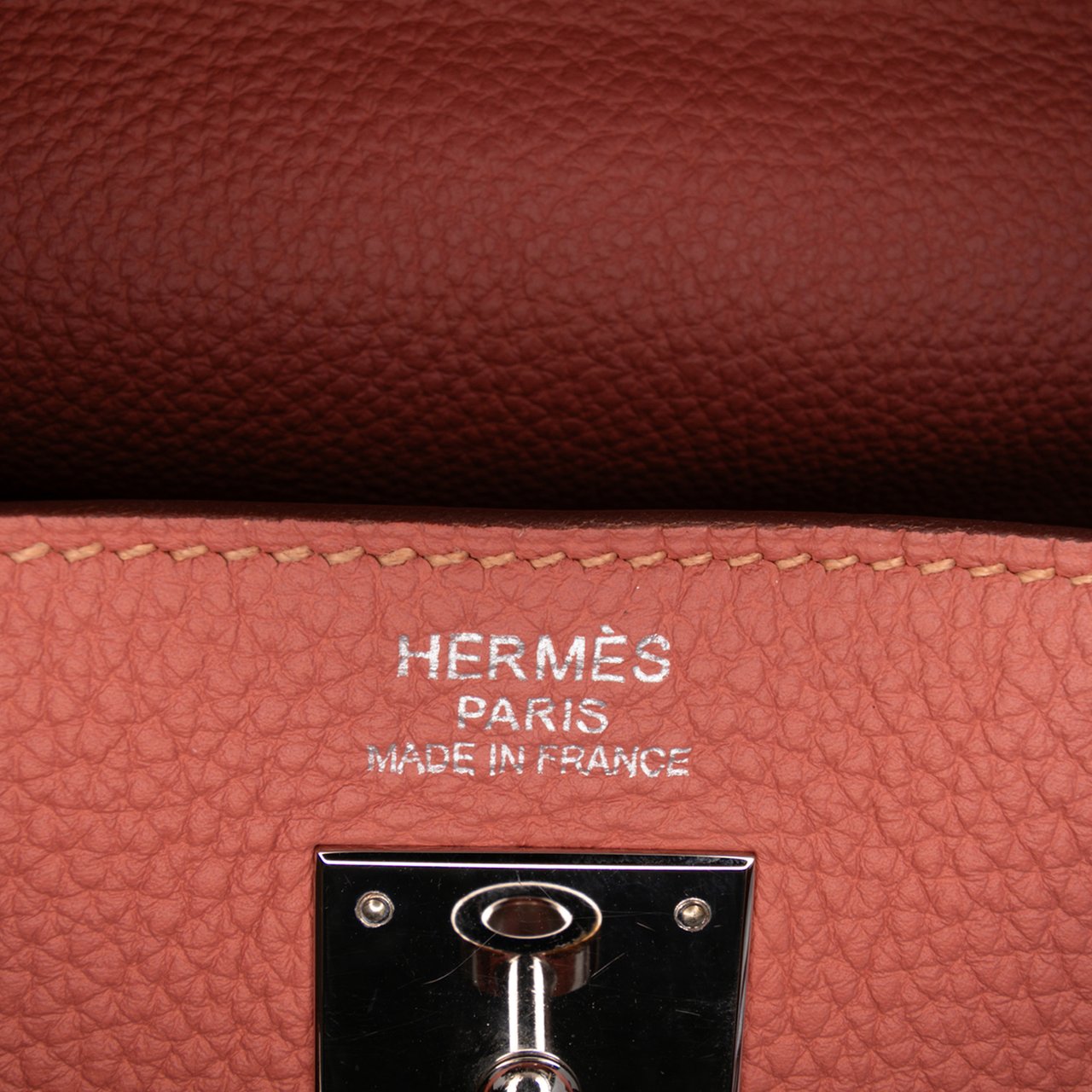 Hermès Togo Kelly II Retourne 35 Rood