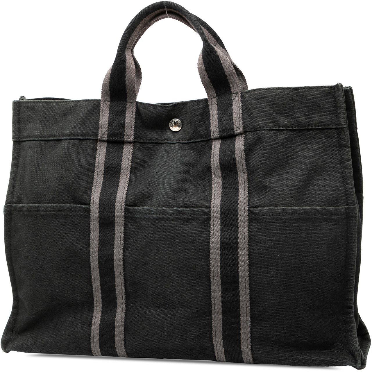 Hermès Canvas Fourre Tout MM Grijs