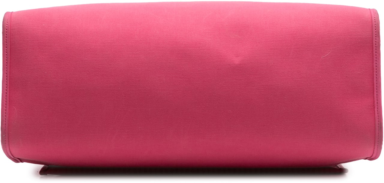 Hermès Toile Herbag Zip 39 Roze