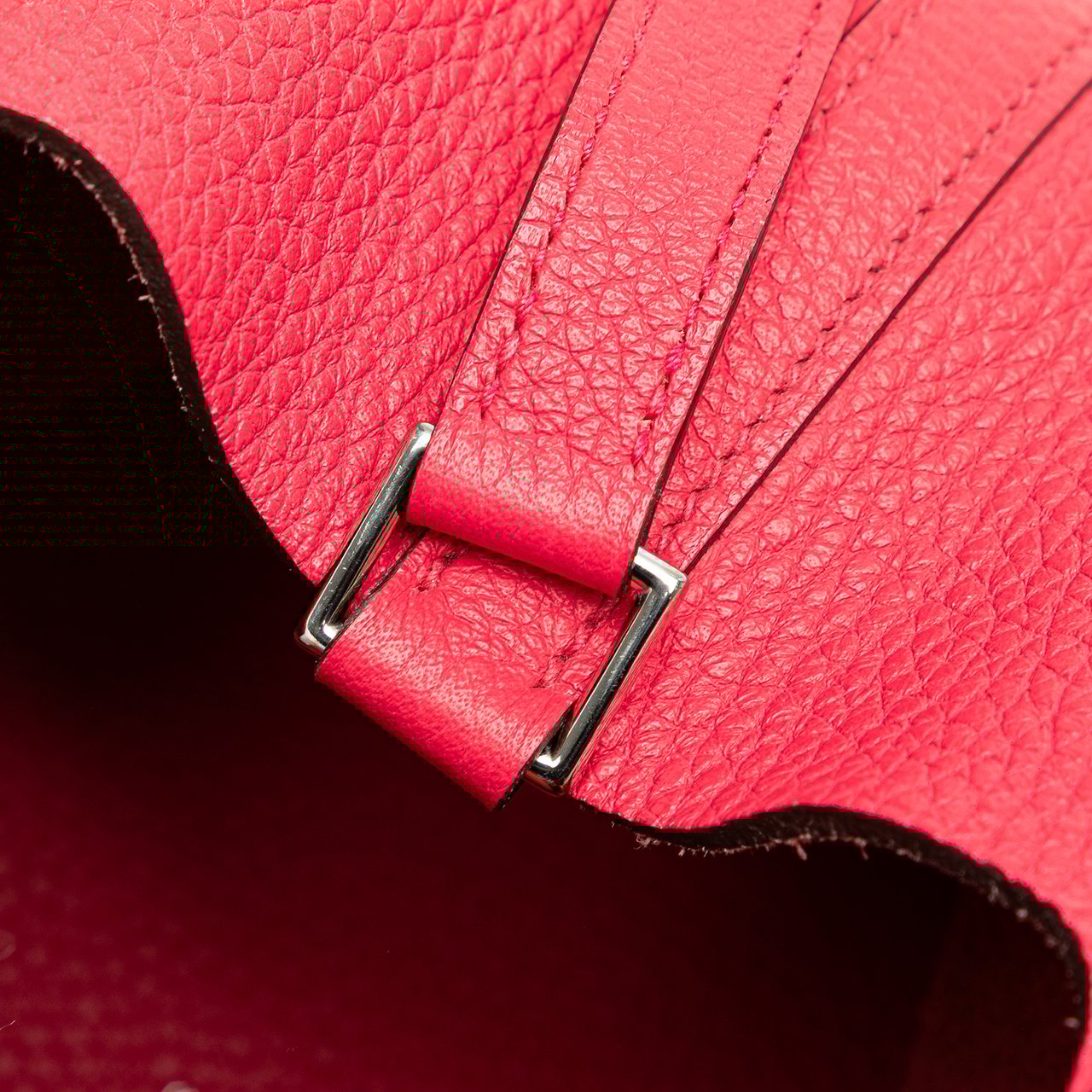 Hermès Clemence Picotin Lock 18 Roze