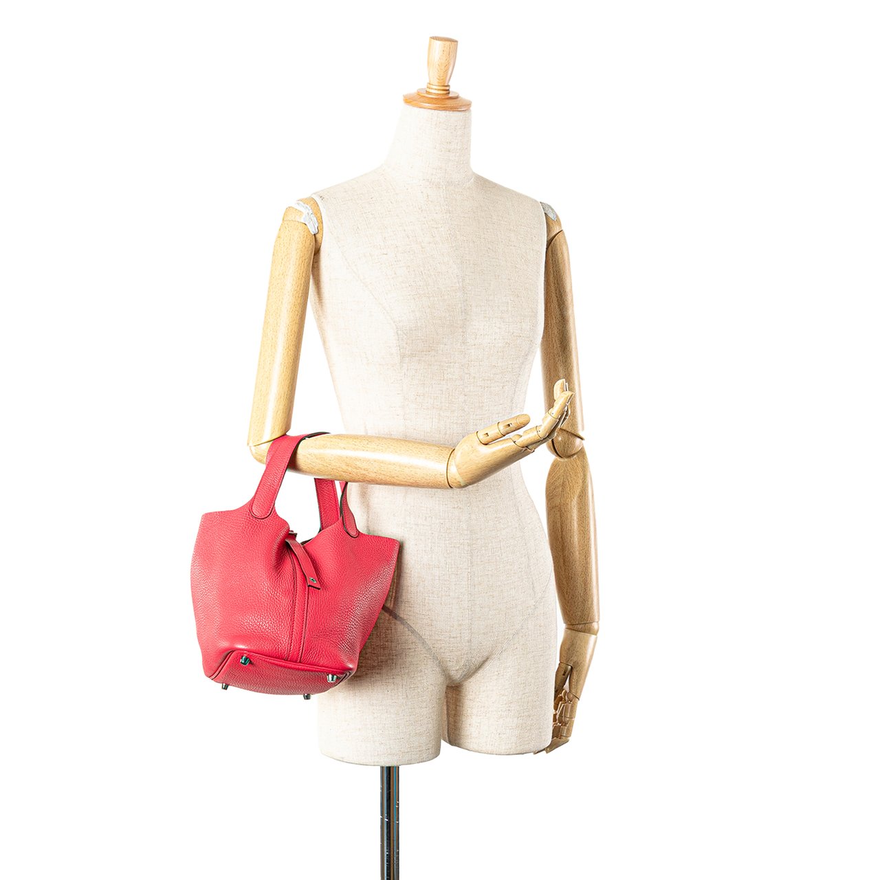 Hermès Clemence Picotin Lock 18 Roze