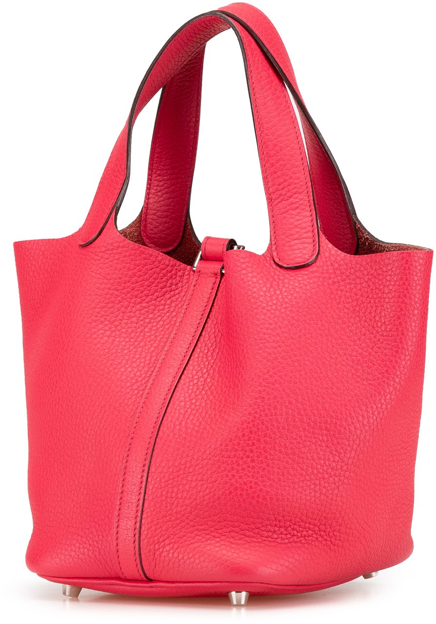 Hermès Clemence Picotin Lock 18 Roze