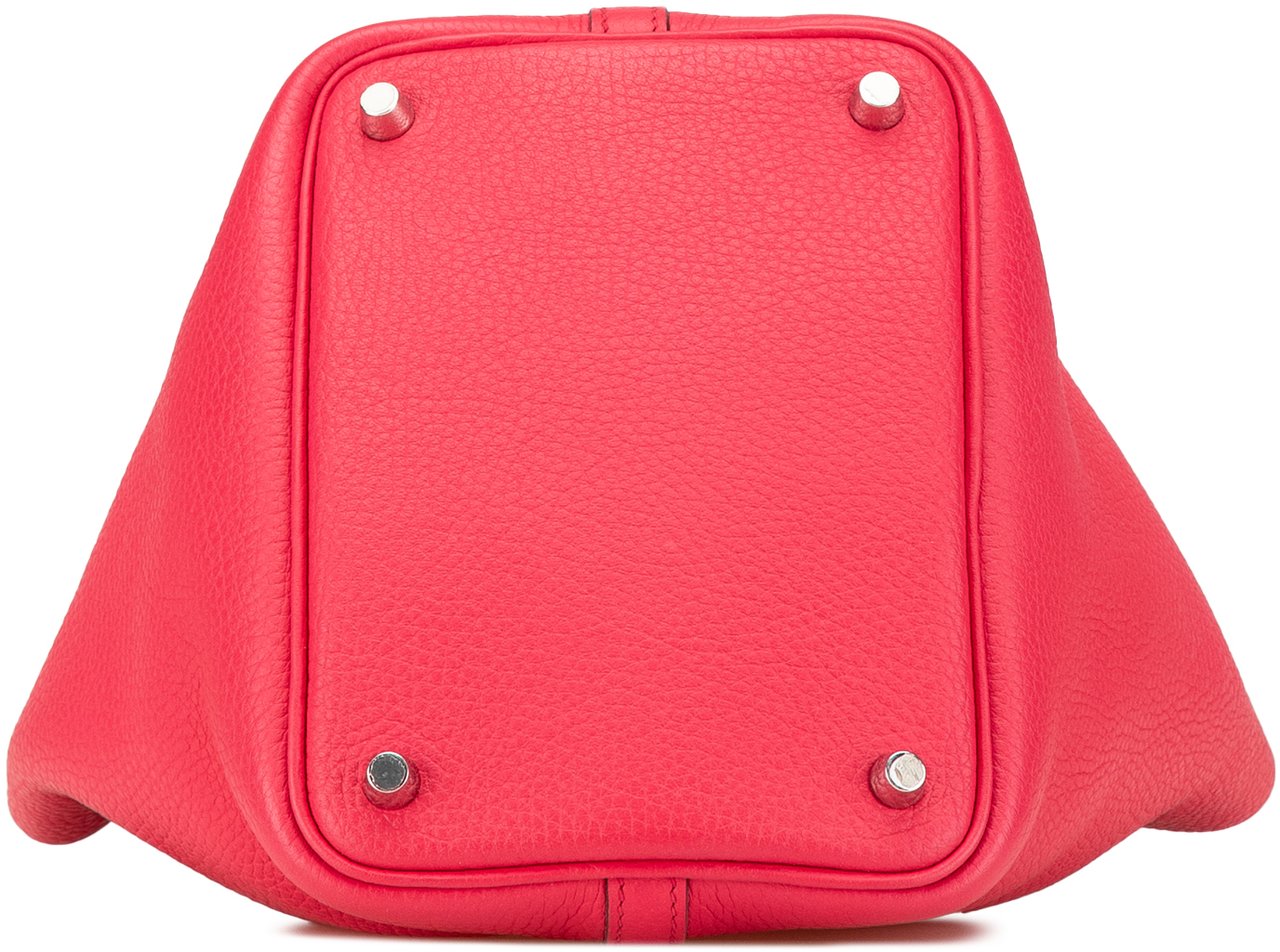 Hermès Clemence Picotin Lock 18 Roze