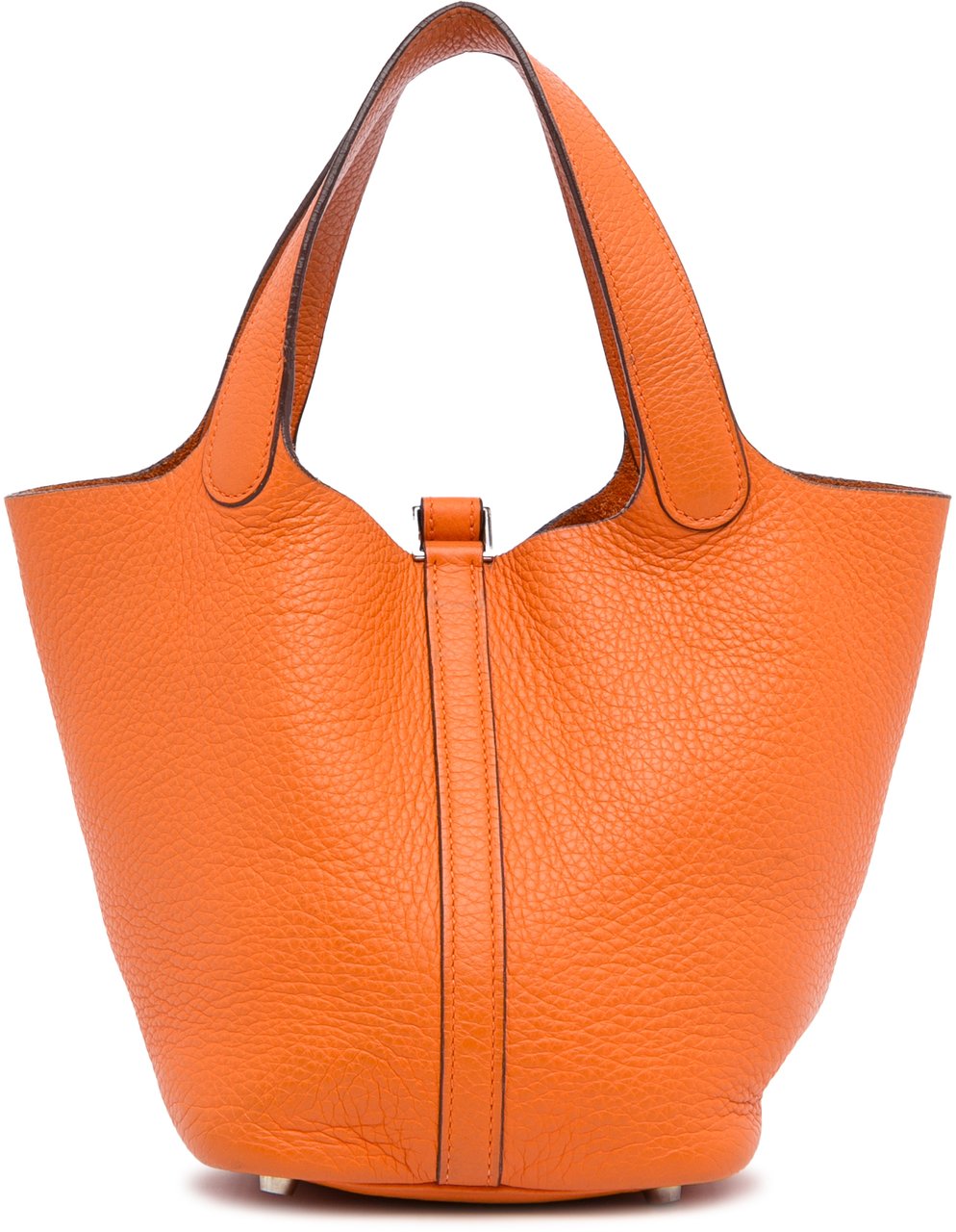 Hermès Clemence Picotin Lock 18 Oranje