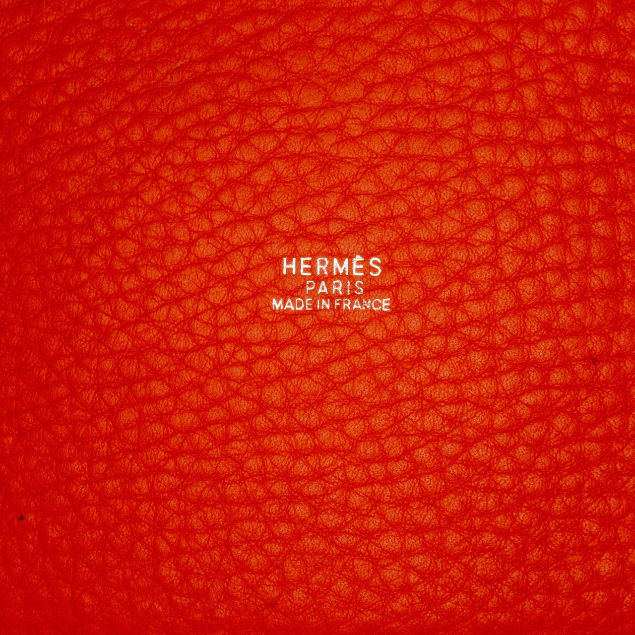 Hermès Clemence Picotin Lock 18 Oranje